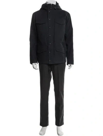 Pre-owned A.p.c. Parka In Blue