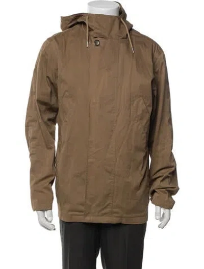 Pre-owned A.p.c. Parka In Brown