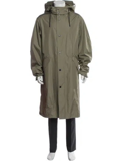 Pre-owned Apc Parka In Green