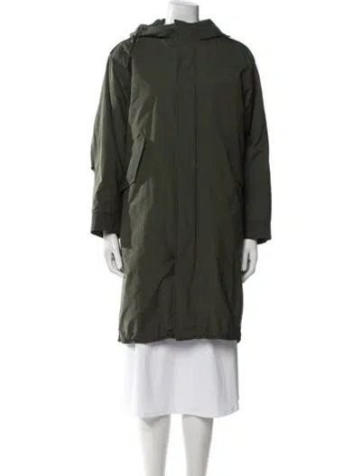 Pre-owned Apc Parka In Green