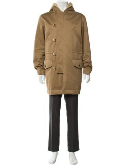 Pre-owned Apc Parka In Neutral