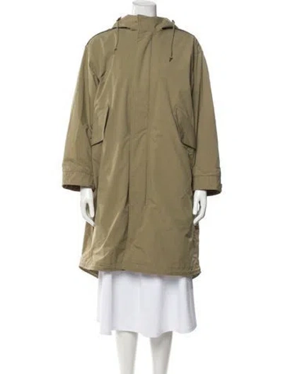 Pre-owned A.p.c. Parka W/ Tags In Neutrals