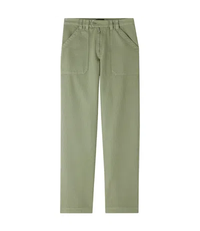 A.p.c. Pasadena Pants In Jab - Pale Khaki