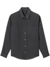 A.p.c. Patch-pocket Shirt In 灰色