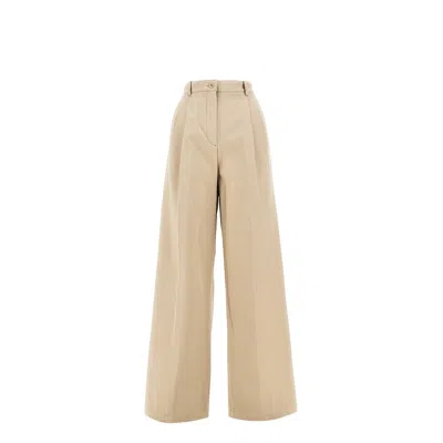 Apc Baggy Trousers In Neutral