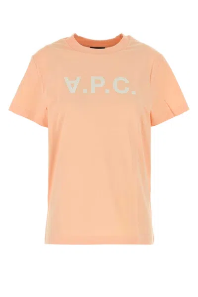 APC PEACH COTTON T-SHIRT