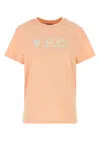 Apc A.p.c. Peach Cotton T-shirt