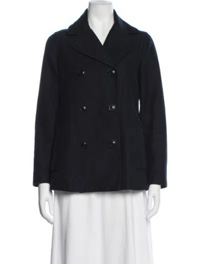 Pre-owned A.p.c. Peacoat In Blue