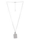 Apc Pendant Necklace In Gray