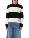 Apc A.p.c. Sweaters In Black