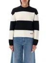 Apc A.p.c. Sweaters In Black White