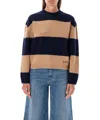 Apc A.p.c. Penny Knitted Stripped Jumper