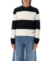 Apc Alice Horizontal-stripe Knitted Jumper
