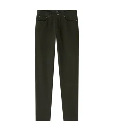 Apc Petit New Standard Pants In Green