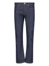 Apc Indigo Petit New Standard Jeans In Blue