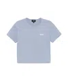 Apc A.p.c. Blue And Grey Crew Neck T Shirt In Gray
