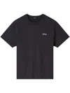 Apc A.p.c. Boxy T-shirt In Schwarz