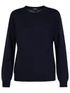 APC PHILO NAVY WOOL SWEATER