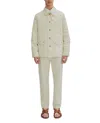 Apc A.p.c. Long-sleeved Button-up Jacket In White
