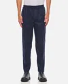Apc Pieter Wool Trousers In Blue