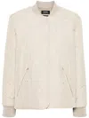 Apc A.p.c. Quilted Buttoned Jacket In White