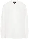 Apc Plaid-check Cotton Blouse In White