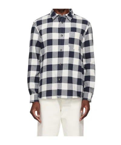 APC PLAID LONG-SLEEVED SHIRT