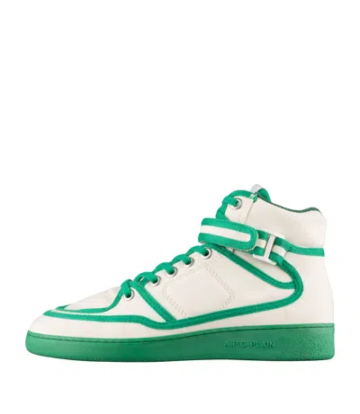 A.p.c. Plain 90 Sneakers In Kaa - Green