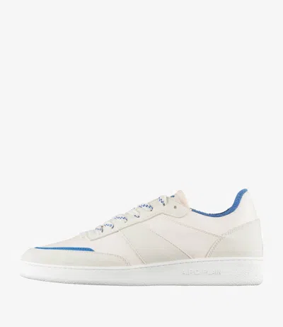 Apc Plain Sneakers Eu46-m13 Tar In Tar - Ecru/blue