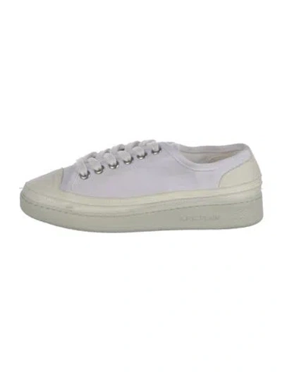 Pre-owned Apc Plain Sneakers In White