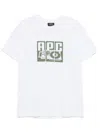 Apc Short-sleeved T-shirt In White