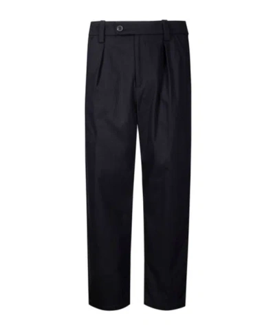 Apc A.p.c. Pleat Detailed Pants In Black