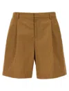 Apc A.p.c. Shorts In Camel