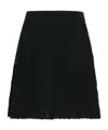Apc A.p.c. 'kayla' Black Wool Skirt In Black