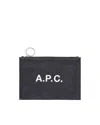 Apc Cotton Clutch Bag Ring Detail In Iai
