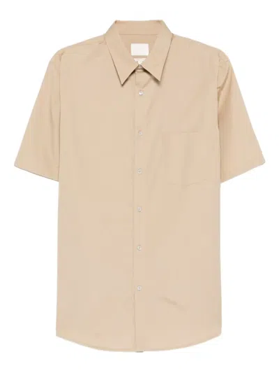 Apc Pocket Short-sleeve Shirt In Neutral