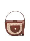 Apc A.p.c. Pocket Small Crossbody In Brown