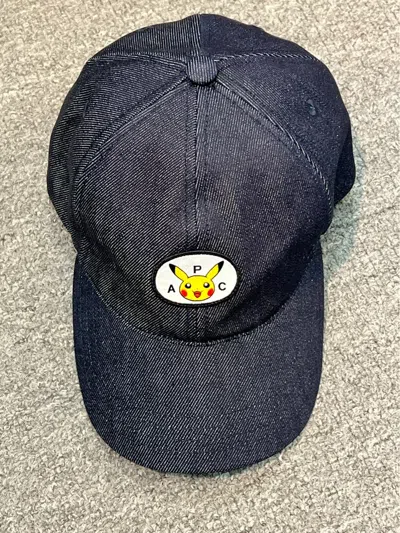 Apc Pokémon Charlie Baseball Cap In Black