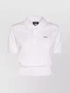 Apc A.p.c. Women White Piquet Oceane Polo Shirt