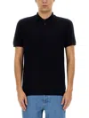 Apc A.p.c. T-shirts And Polos Blue In Blue
