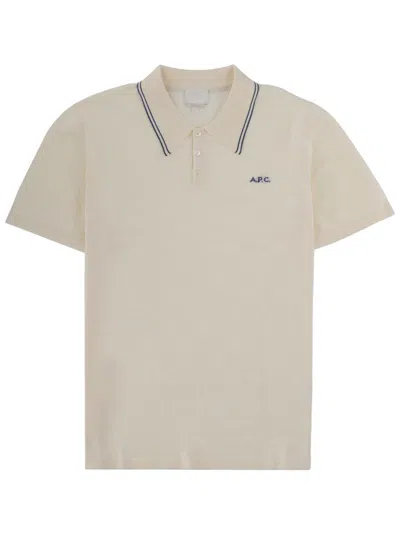 A.p.c. Polo“亚历克斯”con 标志 In Gold
