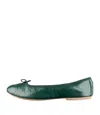 Apc Porselli Ballet Flats In Kag - Green