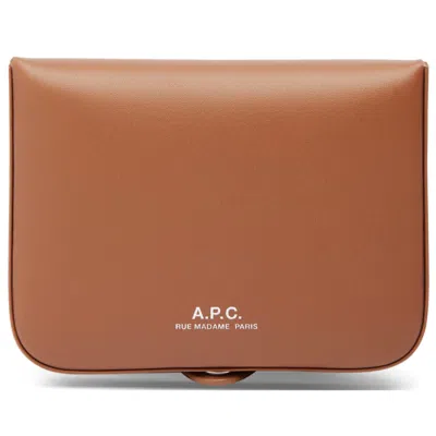 Apc Porte Monnaie Josh In Brown