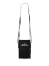 Apc A.p.c. Borsa A Tracolla Con Logo In Black