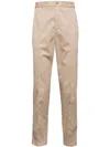 Apc Pressed-crease Straight Trousers In 褐色
