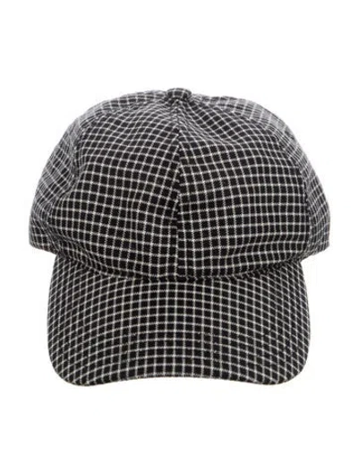 Pre-owned Apc Print Pattern Baseball Cap In Black