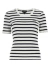 Apc A.p.c. T-shirt "caroll" In Ecru