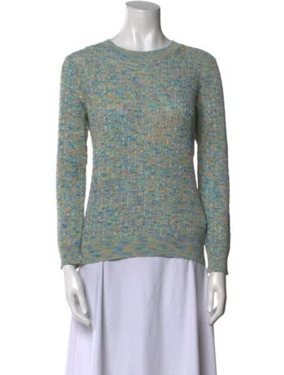 Pre-owned Apc Printed Crew Neck Sweater In Multi