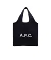 Apc Small Tote Bag Ninon In Black