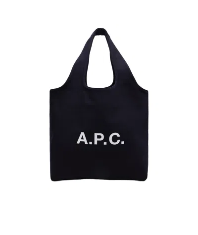 Apc Small Tote Bag Ninon In Black